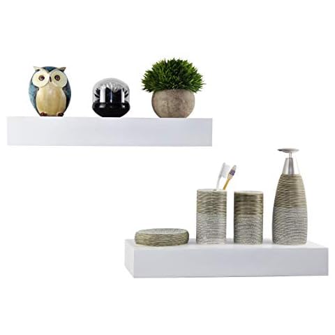 Spiretro 16.5 Inch Wooden Floating Shelves Cover