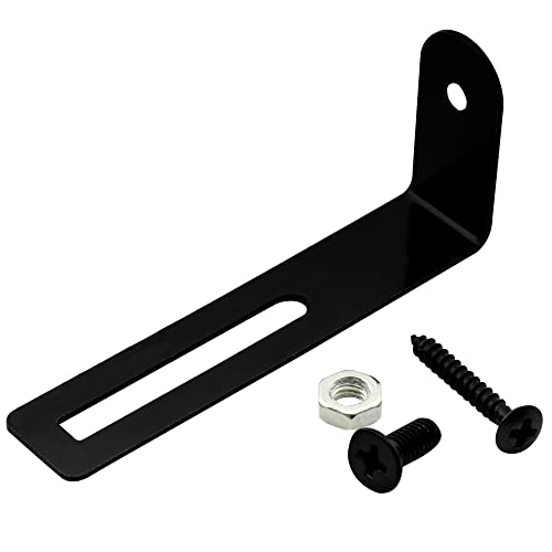 Musiclily Steel Pickguard Bracket Support for Epiphone Les Paul Style Electric Guitar,Black