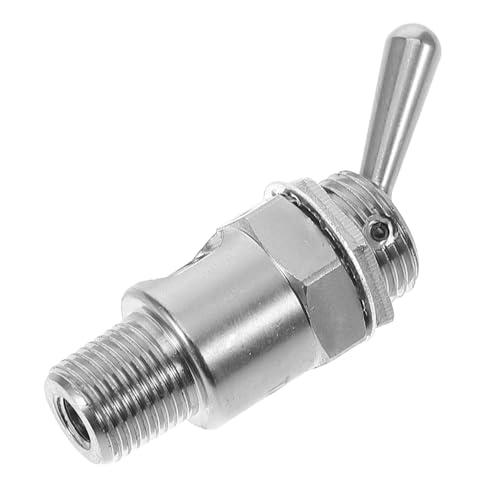 Interruptor neumático mecánico Alipis de botón de palanca para válvulas de control manual de aire 5