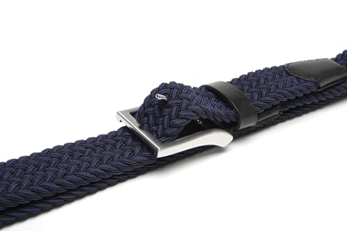Image of Fabio Valenti Canvas Elastic Fabric Woven Stretch Braided Belts for Men Women Junior with Multicolored /Full Sizes