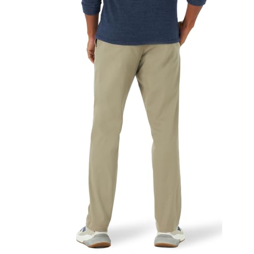 Lee Men's Extreme Motion Flat Front Relaxed Taper Pant3