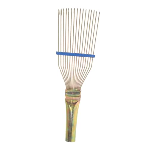 Yardenfun Horse Hair Rake Ergonomic Grooming Brush for Sheep Cattle and Goats Efficiently Removes Loose Hair Comfortable to Clean