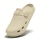 PXPUIQ Unisex Comfortable Lightweight Slipper – for Men & Women, Waterproof Beach Garden Pool Walking Shoes, Fashionable Versatile Indoor Outdoor