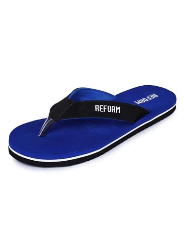 Image of REFOAM Red Rubber Slip on Casual Slippers /Flip-Flop for Women