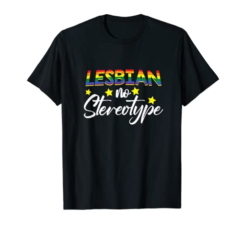 No Stereotype Lesbian Bisexual Trans Gay Pride Camiseta