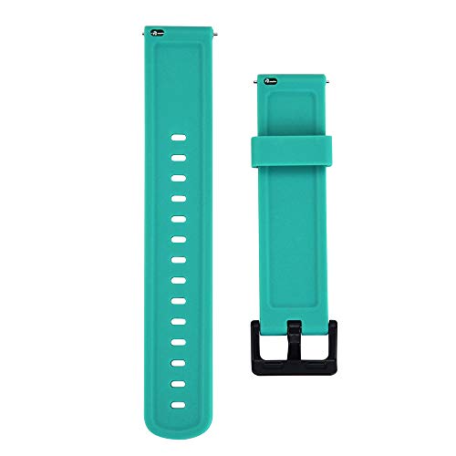 Riou Correa para Reloj,Compatible con Xiaomi Amazfit Bip Reloj Juvenil Banda de Correa de muñeca de Silicona Suave Pulseras de Repuesto Calidad Exquisita
