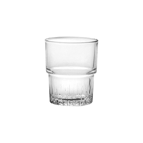 Duralex 1013AC04A0111 Empilable Trinkglas, Wasserglas, Saftglas, 160ml, Glas, transparent, 4 Stück
