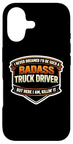 I Never Dreamed I'd Be Such A Badass �g���b�N �h���C�o�[ �g���b�J�[�B �X�}�z�P�[�X iPhone 17 �p