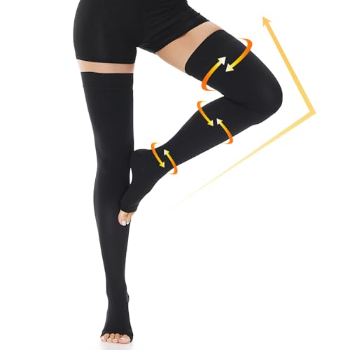 Bas de compression longue femme & homme pour rester debout sans douleur