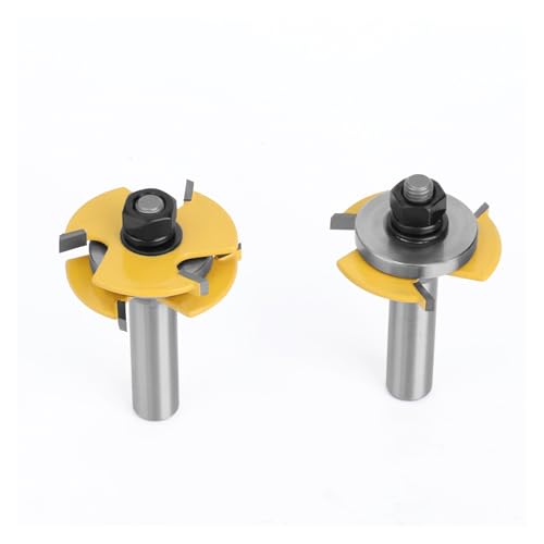 2 Stück Manoud T Zapfenfräser Set