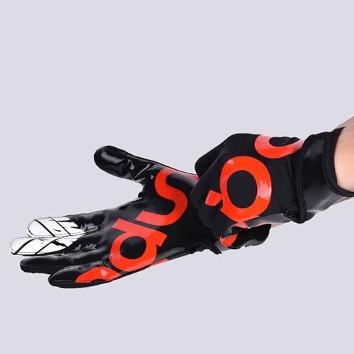 Gants de football et baseball élastiques avec protection doigts complets - 3