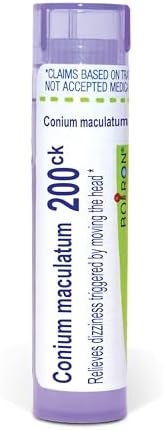 Boiron Conium Maculatum 200Ck for Dizziness Triggered by Moving t...