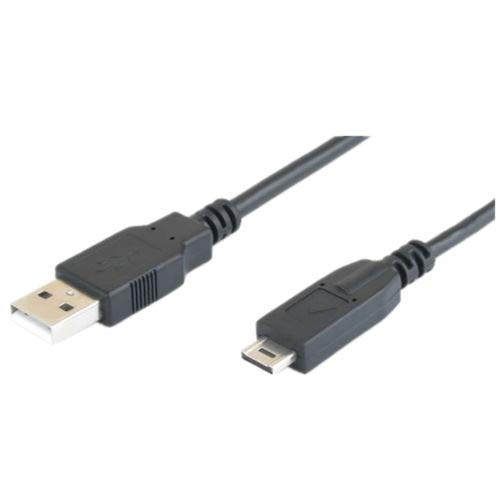 Vhbw Cavo Dati USB 150 Cm Per Fotocamera Panasonic Lumix DMC-G5, G6, G10, GF1, GF2, GF3, Sostitutivo DMW-USBC1
