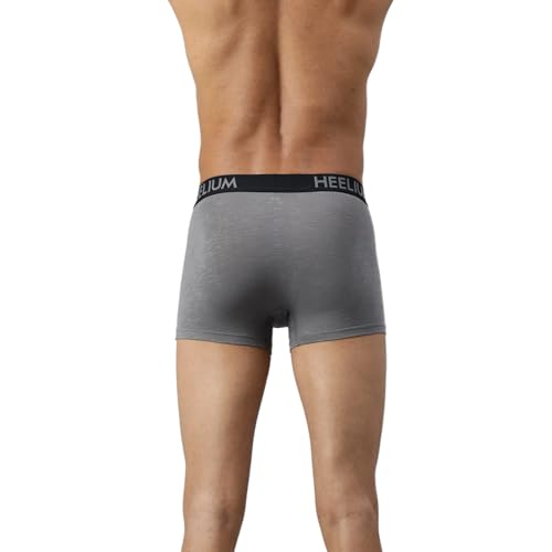 Image of HEELIUM Bamboo Underwear Trunk for Men | 3X Softer Than Cotton & Odour Free | Stretchy Fabric & Durable Waistband