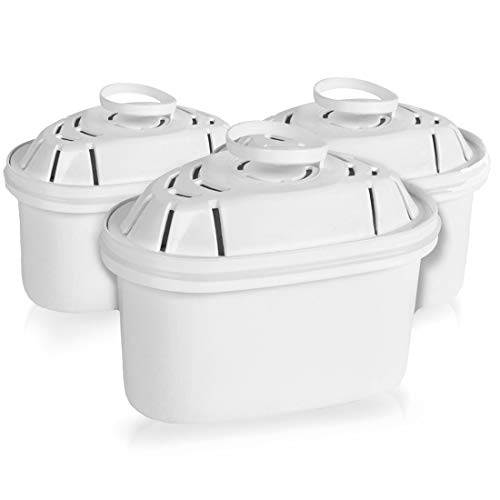 Lauson AWF102 Waterfilter voor 4 maanden, waterstroomcontrolesysteem in 4 standen, verpakking van 3