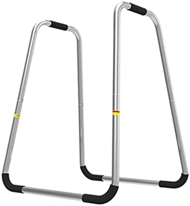 HOBEKRK Strength Training Pull-Up Bars Dip Stands Dip Station Free Standing Home Gym Slim Heavy Duty Dip Bars Pull Ups Chin Up Bar Parallel Bars Push-up Stand Multifunction,B