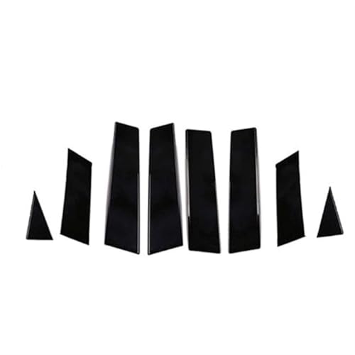 guizhenni Car Door Window Pillar Post Trim for Nissan Qashqai 2016-2018,Exterior Decoration car Door Pillar Sticker