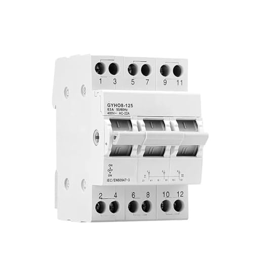 Interrupteur de transfert 63A pour éviter les courts-circuits de double puissance