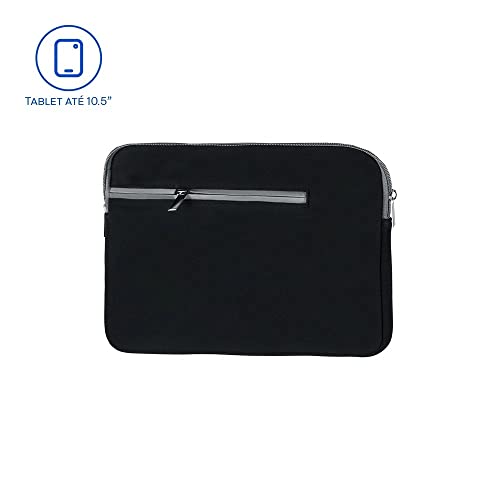 Case Neoprene Preta para Tablet até 10,5