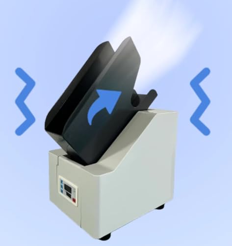 MXBAOHENG A4 Desktop Paper Jogger, 110V-220V, 18000 RPM, Suitable for Documents, Bills, and Letters (300 sheets-Pro) - Thumbnail 2