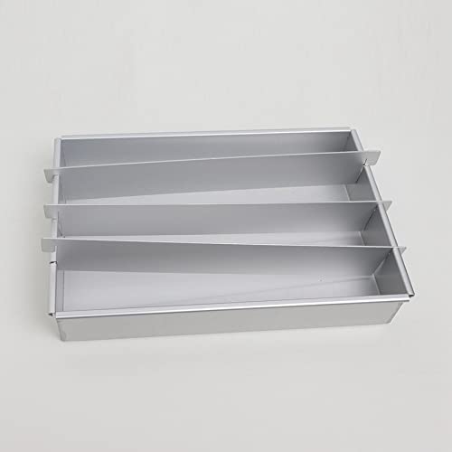 Moule à Gâteau Battenberg en aluminium anodisé - Idéal pour vos pâtisseries traditionnelles