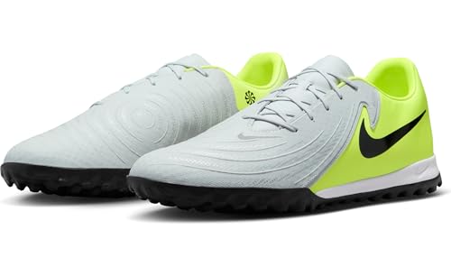 Nike Phantom GX 2 Academy TF Low-Top Soccer Shoes (FJ2577-003, Metallic Silver/Volt/Black)2