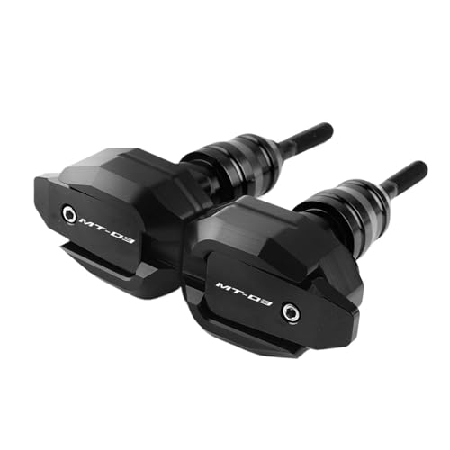 Carénage protection anti-collision MT-03 2015-2021 : Sliders de cadre anti-chute noirs