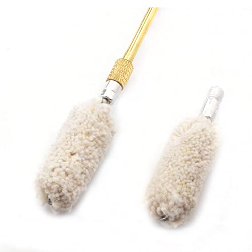 Estary Ranking 10 Pack Gun Cleaning Bore Cotton Mops Brushes 8-32 5-16 Or 5-40 Threaded (12Ga) #TOP3
