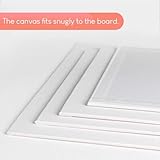 STATIONERY ISLAND A4 Canvas for Painting 12 Packs, 24x30cm Art Canvas Boards 100% Cotton, Acid Free, Blank Canvas Panels for Acrylic Painting & Oil Paint, Hobby Painters and Beginner(10“ X 12”) - Image 8