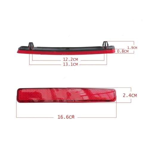 Troisième feu stop rouge pour VW Transporter T5 et Multivan 2003-2011 - 2
