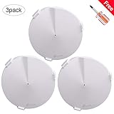 *Durable: Hecho de plástico ABS blanco puro, es resistente y duradero.