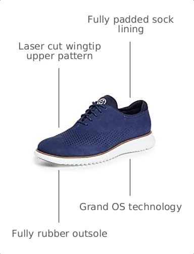 Image of Cole Haan Men's 2.Zerogrand Laser Wingtip Oxfords