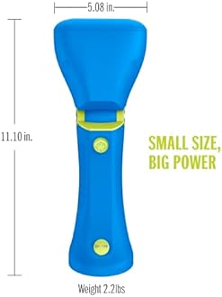 Conair Handheld Garment Steamer for Clothes - Power Steam: Small Size, Big Power - Great for Home, Office, or Travel with Dual Voltage for Worldwide Use, Blue