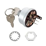 Keycci 430-334 103-0206 Ignition Switch, Compatible with Ex Mark Lazer Z, Lazer Z XP, to ro Z500 Series Z Master with 60' and 72' Deck, Key Switch Replaces 109-4736 104-2541 88-9830