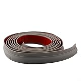 TPE Floor Transition Strip for Carpet Edge Protection – Seamless Join Between Flooring Types, 1–3 Metres, Dark Grey