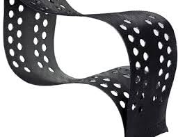 Typar Geocell 6"" Depth, 16.4 Width, 23 LengthCell Dia 14, Black