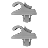 Briny River 2Pcs Car Sun Visor Fixing Buckle 84851-65D00 Compatible with Suzuki SX4 Swift Alto