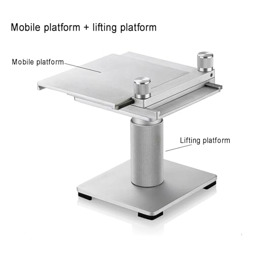Etapa del microscopio de la precisión con el soporte vertical, mesa de deslizamiento X-Y de 40m m para la investigación del laboratorio y la fotografía macro, plataforma de la diapositiva de la aleaci
