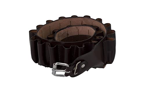 Cartouchière en cuir véritable haut de gamme pour fusil