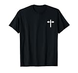 Dumbbell Barbell Cross Christian Gym Workout Lifting T-Shirt