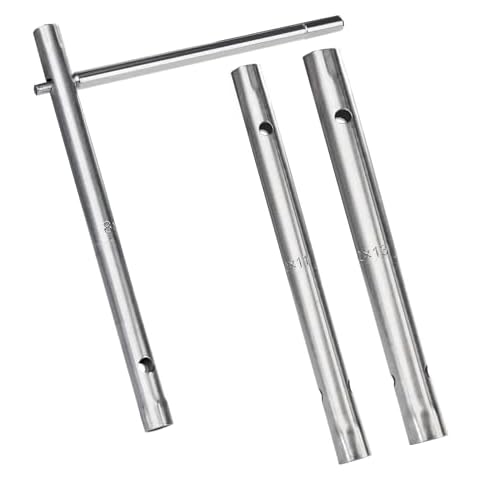 HAUTMEC 3 PCS Tubular Box Tap Spanner Set Cover