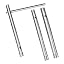 3pcs Tap Spanner Set (8×9, 10×11, 12×13mm)