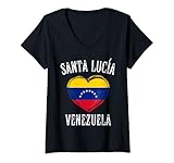 Photo Gallery donna venezuela flag heart santa lucia city maglietta con collo a v Photo Gallery donna venezuela flag heart santa lucia city maglietta con collo a v