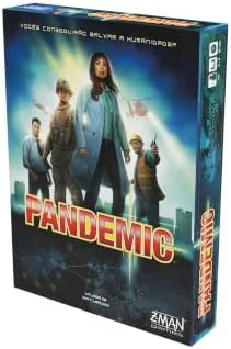 Galápagos Pandemic Jogo de Tabuleiro para 2 a 4 Jogadores