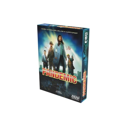 Galápagos, Pandemic, Jogo de Tabuleiro para Amigos, 2 a 4 jogadores, 45 minutos por partida