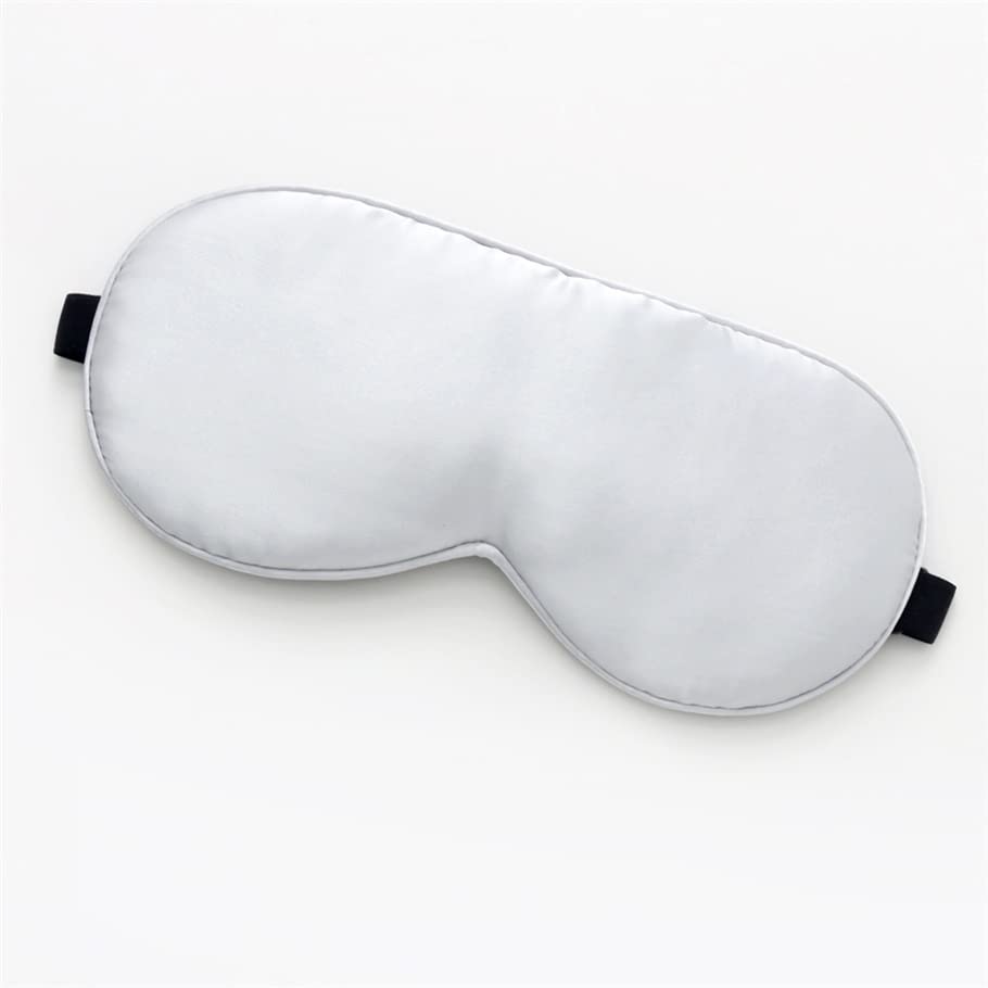 Silk Sleep Mask Super-Smooth Soft Eye Mask with Adjustable Strap Blindfold Perfect Blocks Light Blind fold D