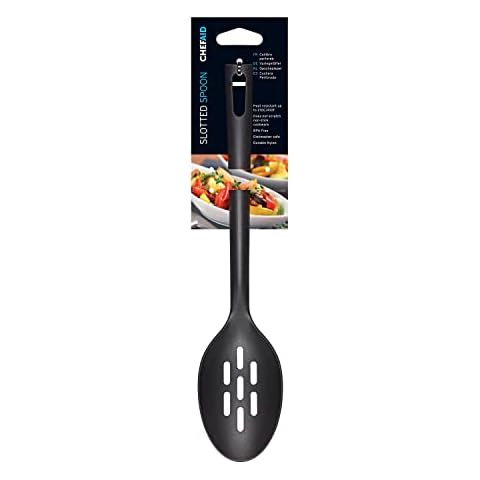 Chef Aid Black Nylon Slotted Serving Spoon Cover