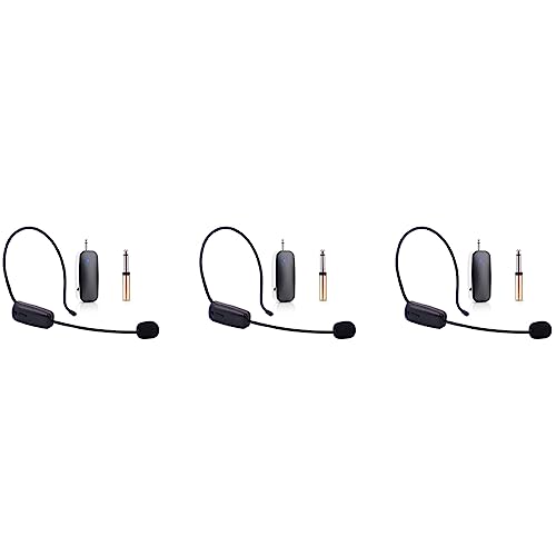Microphone pour l'enseignement UHF sans fil et amplificateur portable 2 en 1 de volume