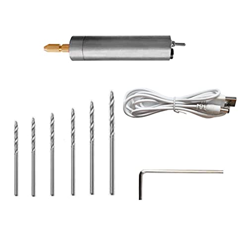 Taladro eléctrico portátil multifunción inalámbrico para manualidades, tallar miniaturas, joyería, resina, portátil, para inalámbrico