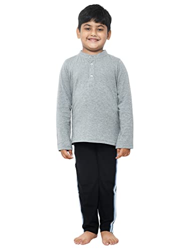 Image of Boys & Girls Premium Cotton Full Sleeves Print T-Shirt & Pyjama Set | Kids Clothing Set | Loungewear | Nightwear